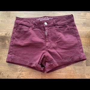 American eagle AE 🦅 shortie high rise shorts 12